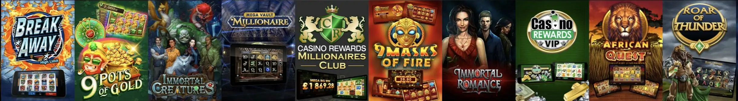Popular Game Titles at Casino Rewards
